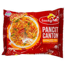 Lucky Me Pancit Canton (Extra Hot Chili) 75g|5packs
