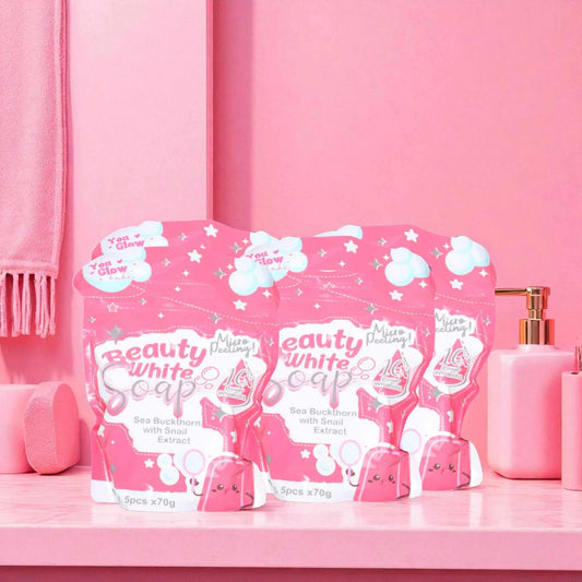 You Glow Babe Beauty White Soap 5 Bars X 70g