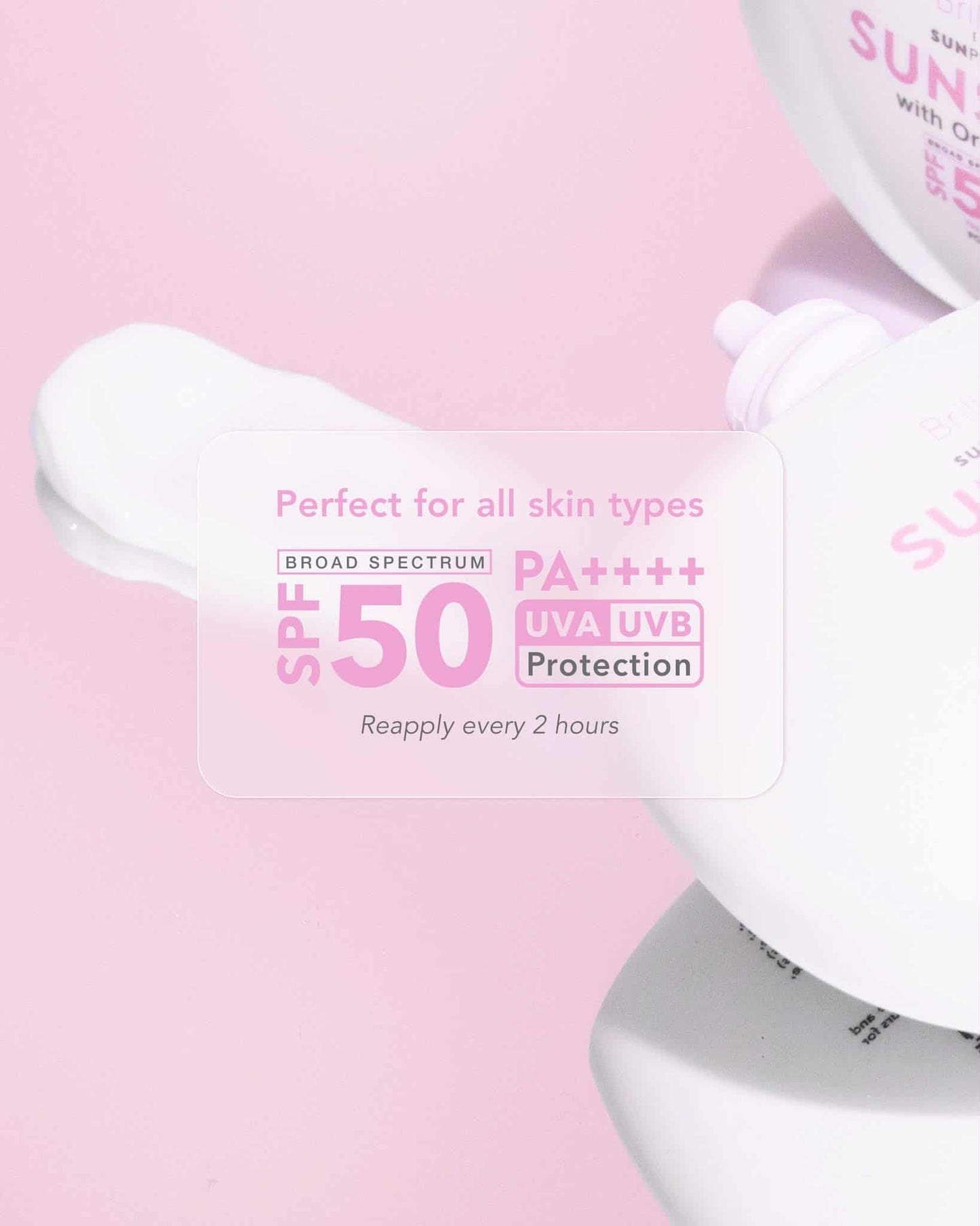 Brilliant Skin SunProfessional Sunscreen with Orgasol Caresse SPF 50ml